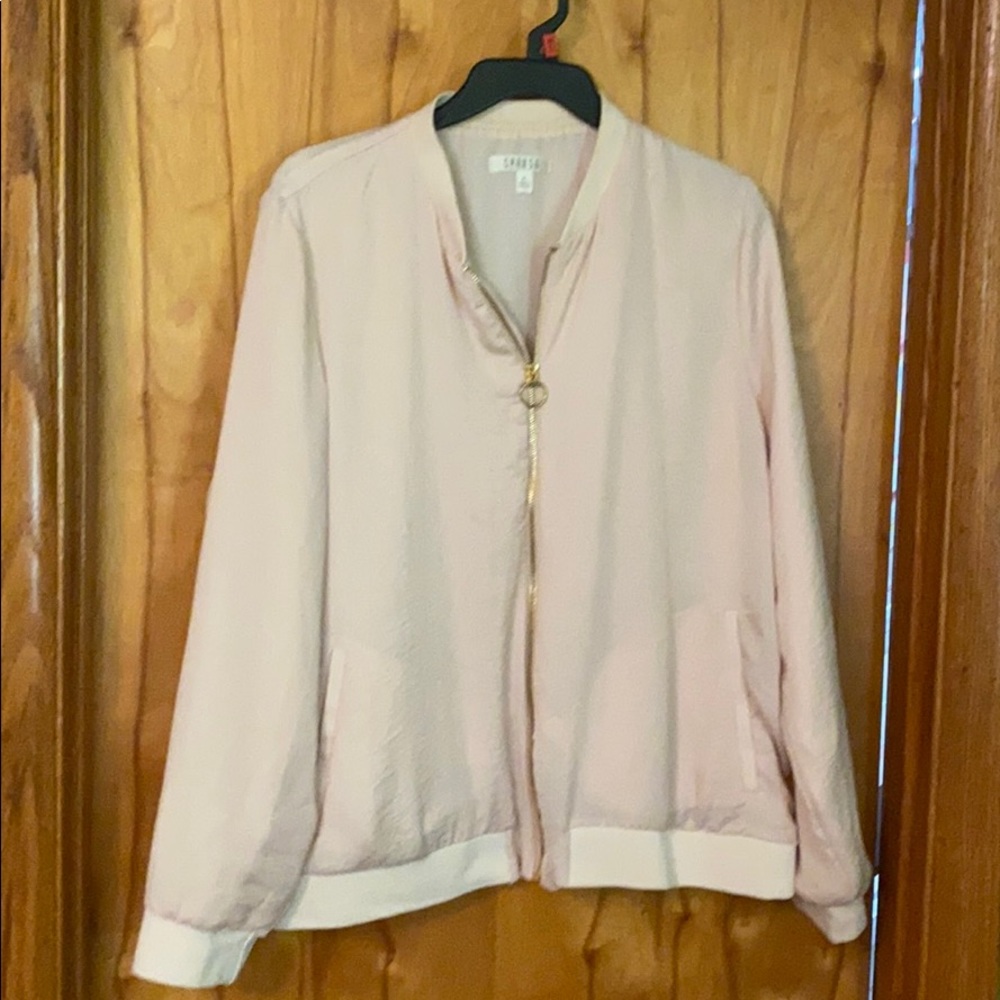 Blush Bomber Jacket XL